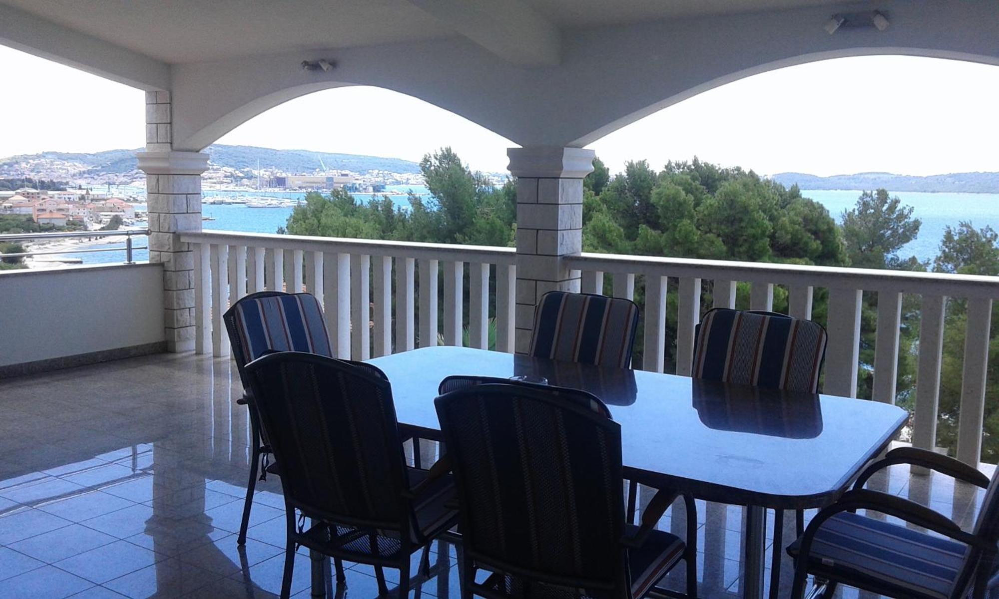 Villa Rosanda Apartments Trogir Ngoại thất bức ảnh